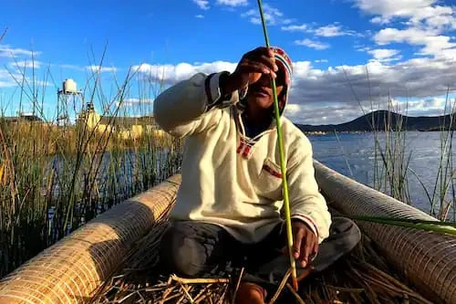 Barco de Totora